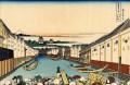 江戸の日本橋 葛飾北斎 浮世絵